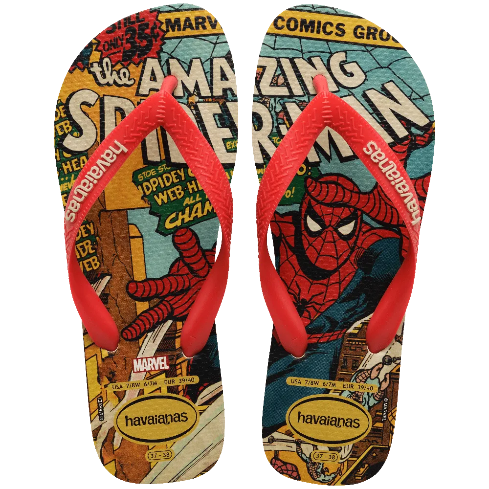Top Marvel Classics Flip Flops