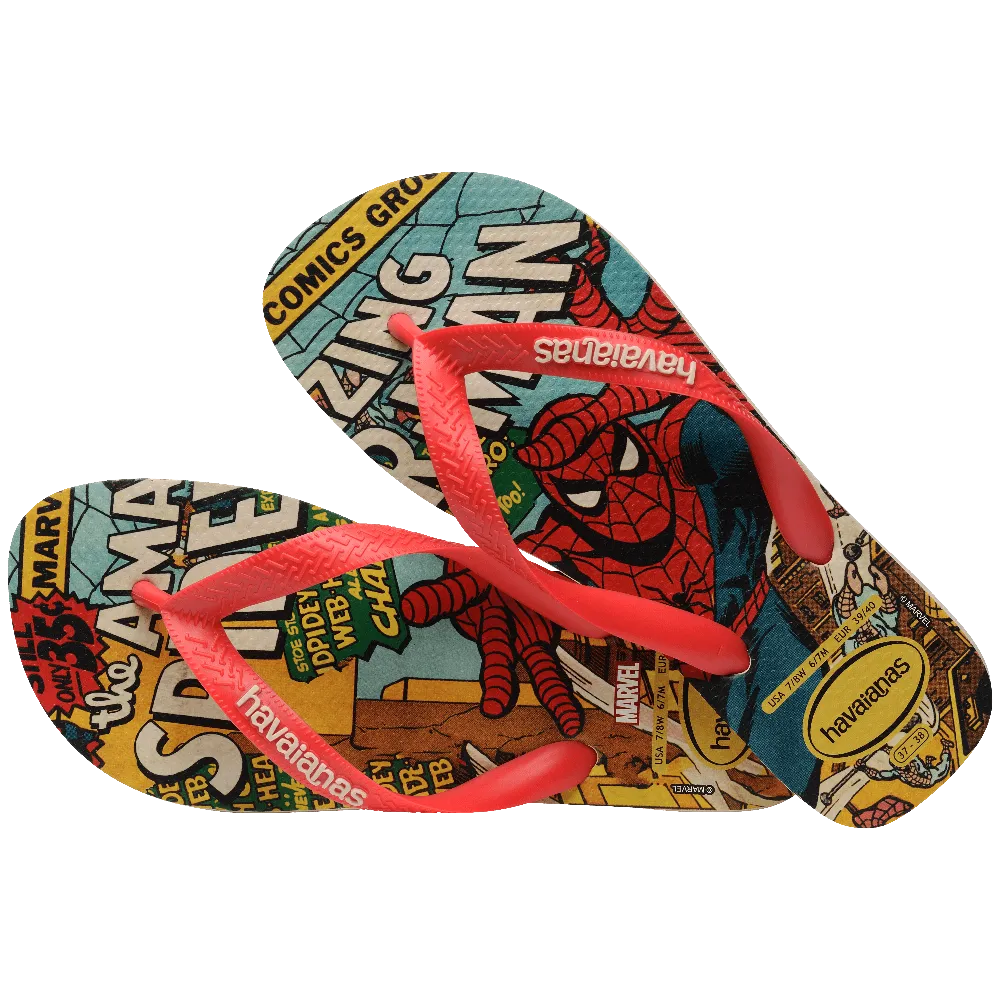 Top Marvel Classics Flip Flops