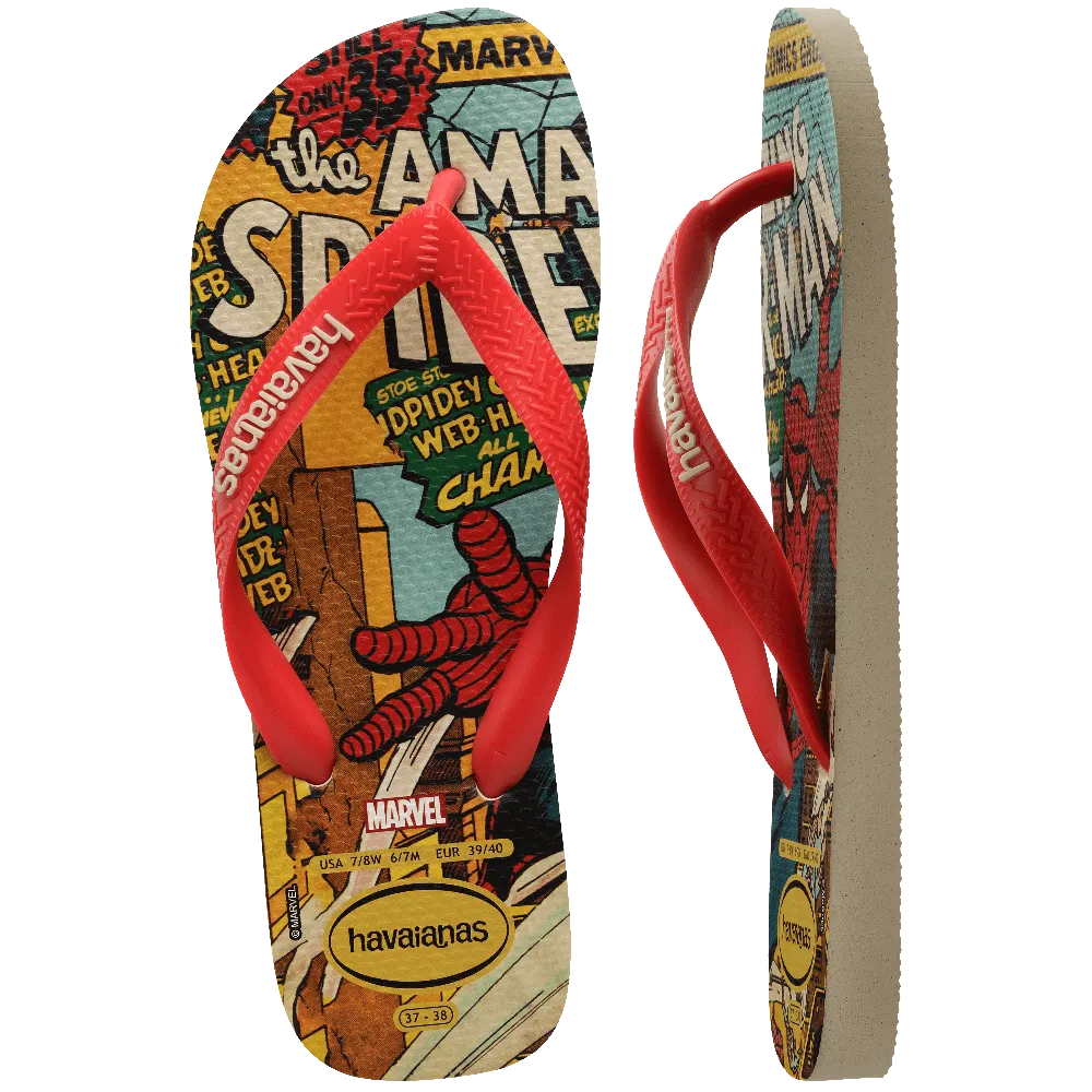 Top Marvel Classics Flip Flops