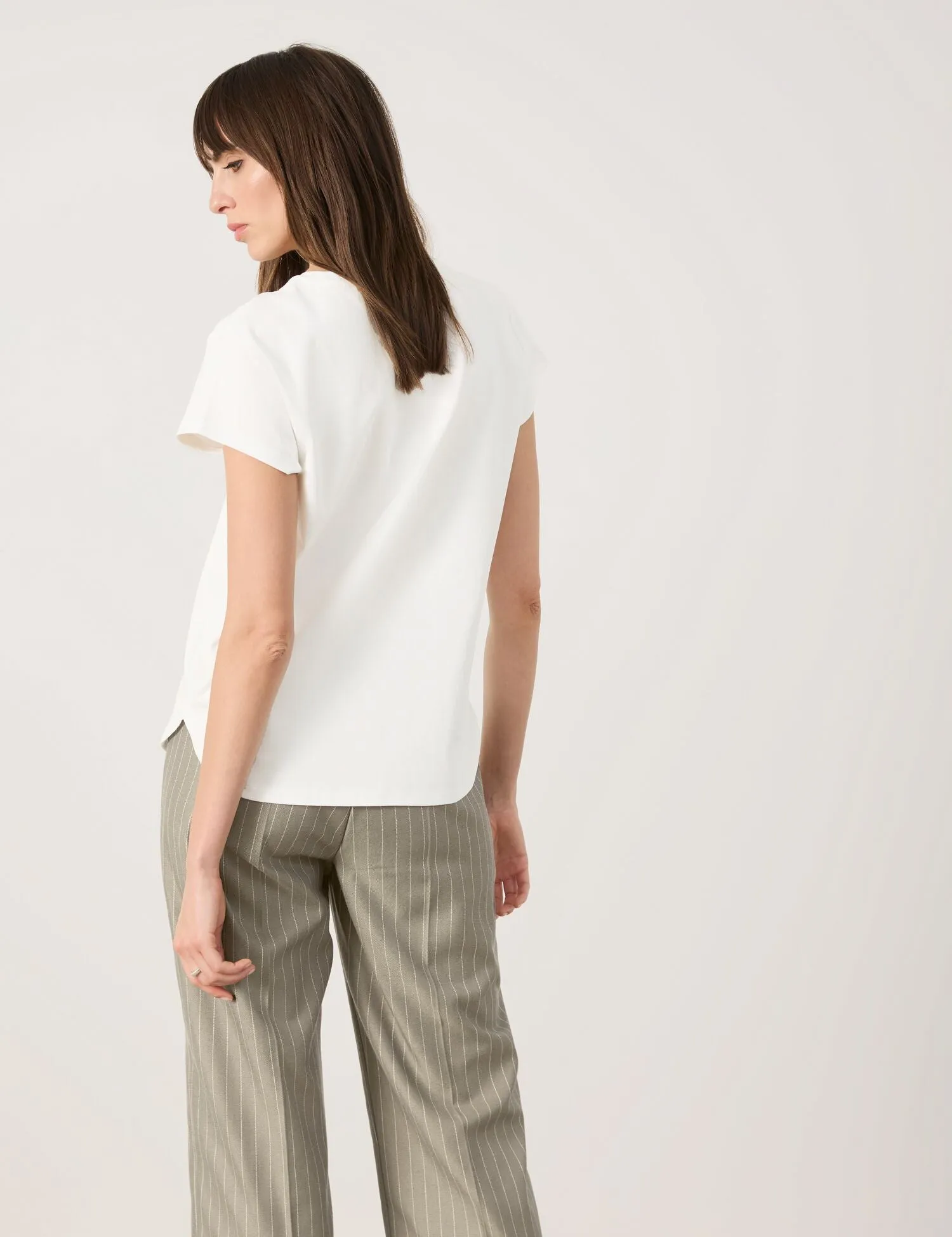 Top with Appliquéd Rhinestones