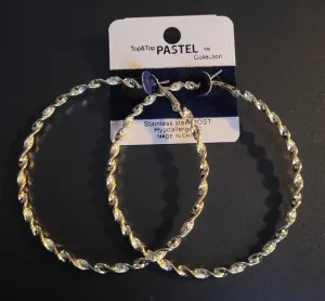 Top&Top Pastel Medium Rope Hoop