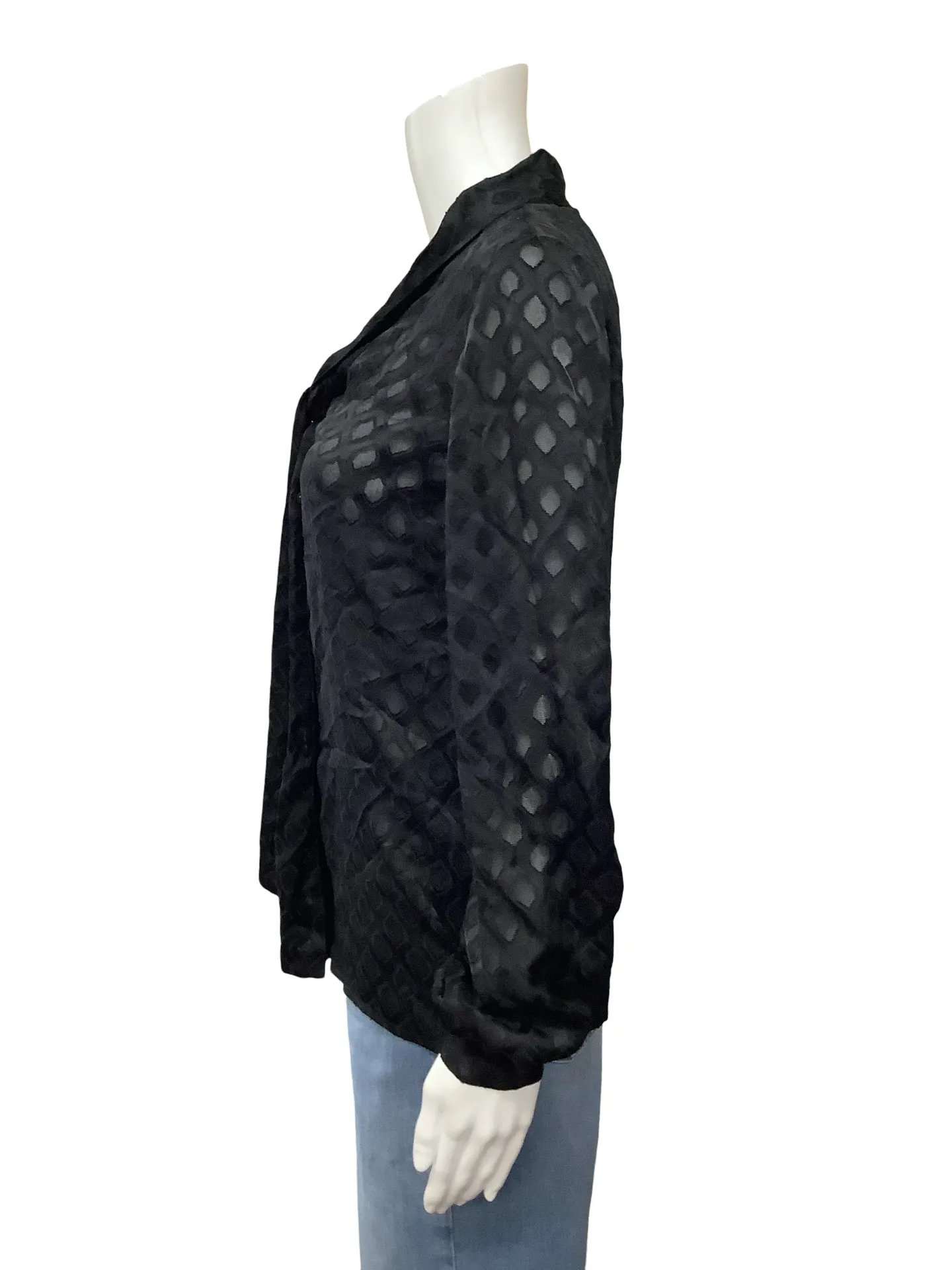 Tory Burch Blouse Printed Silk Tie Neck Size: 4