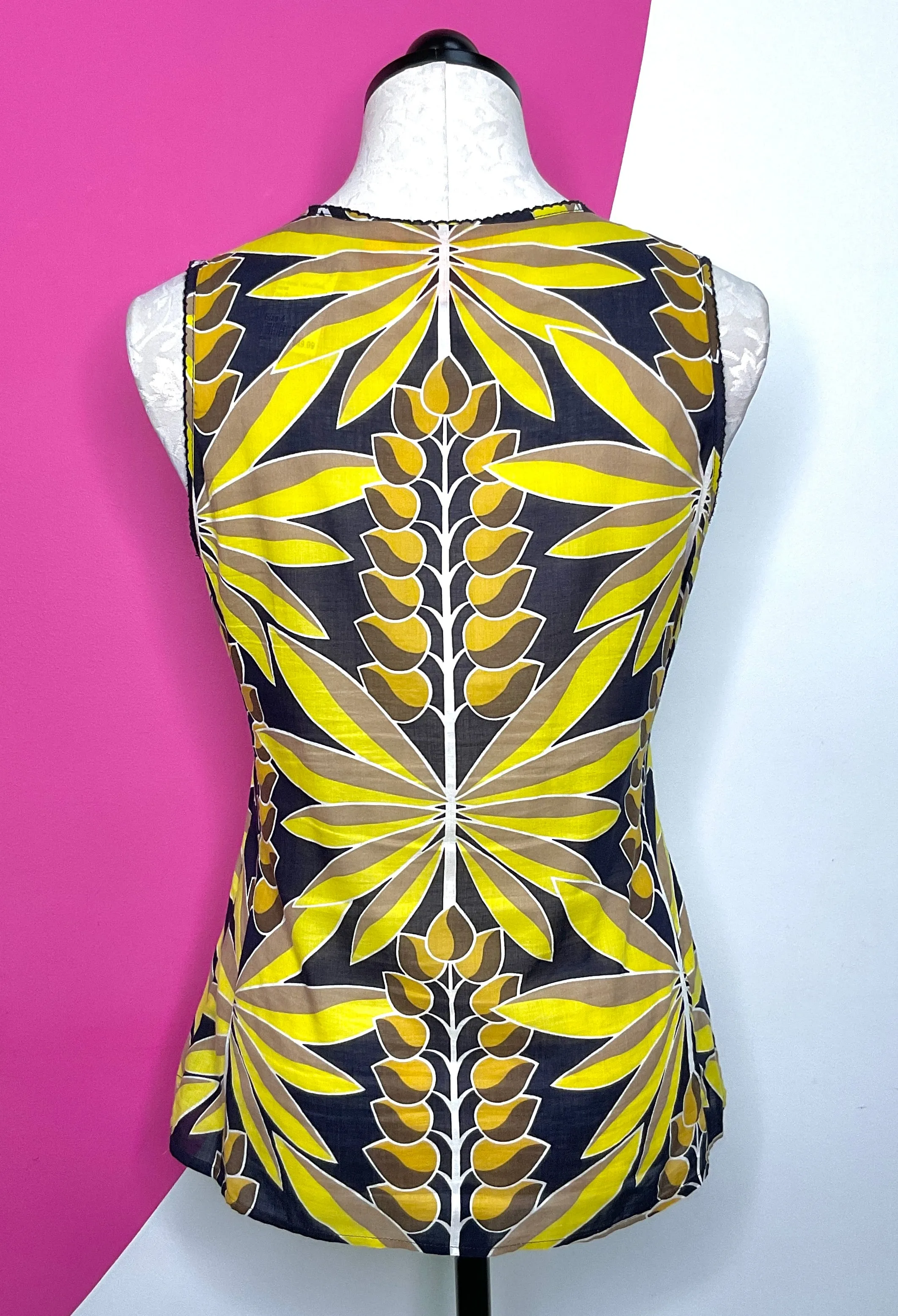 TORY BURCH LEAF RUFFLE TOP - 4