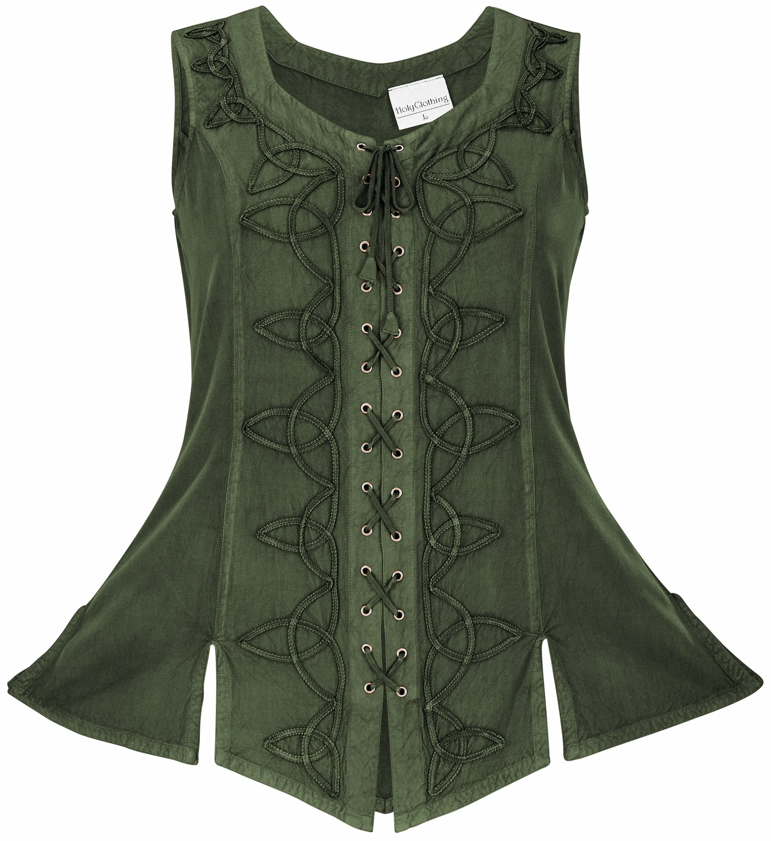 Trinity Sleeveless Limited Edition Moss Green