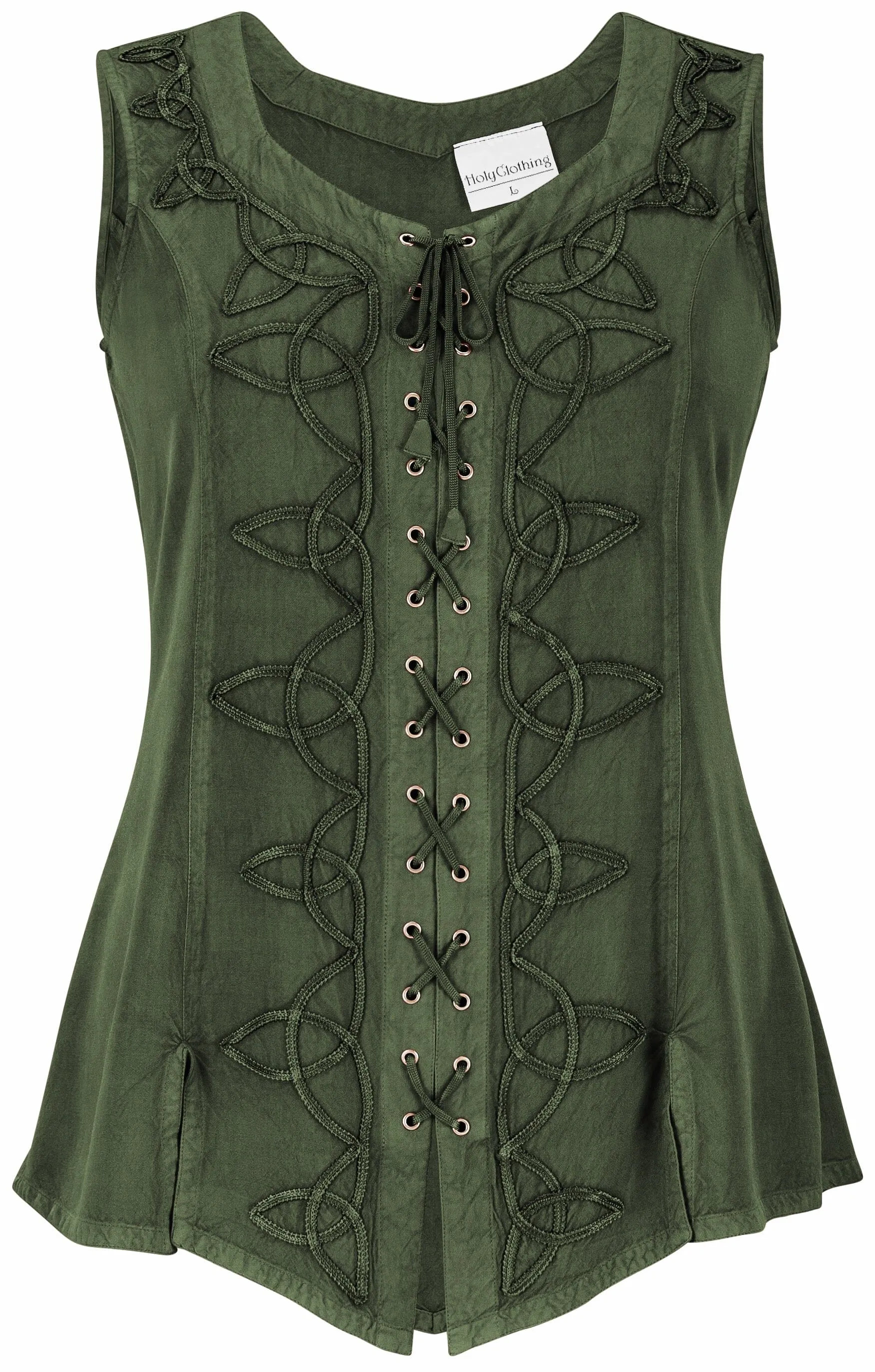 Trinity Sleeveless Limited Edition Moss Green