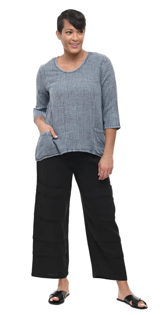 Tulip Metro Carly Top in Stormy VCG18