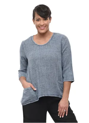 Tulip Metro Carly Top in Stormy VCG18