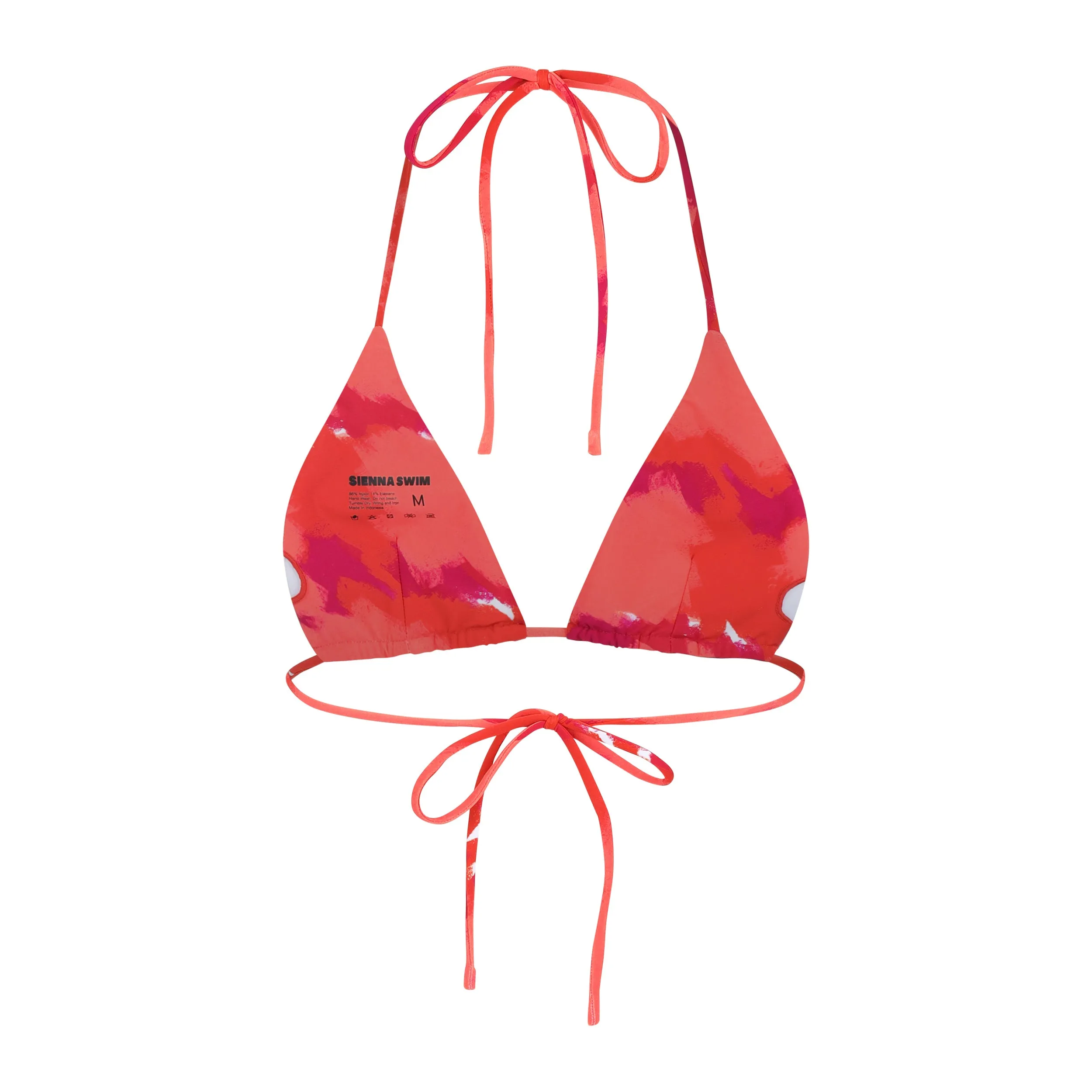 Tulum Tie Top - Abstract