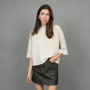 Ulla Short Sleeve Boxy Sweater