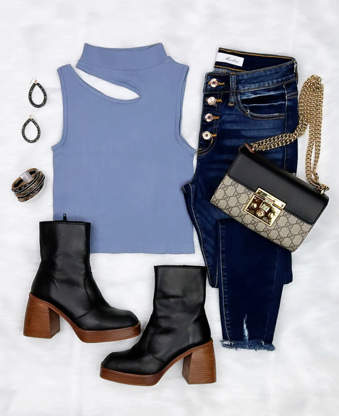 Unexpected Outcome Cropped Tank Top