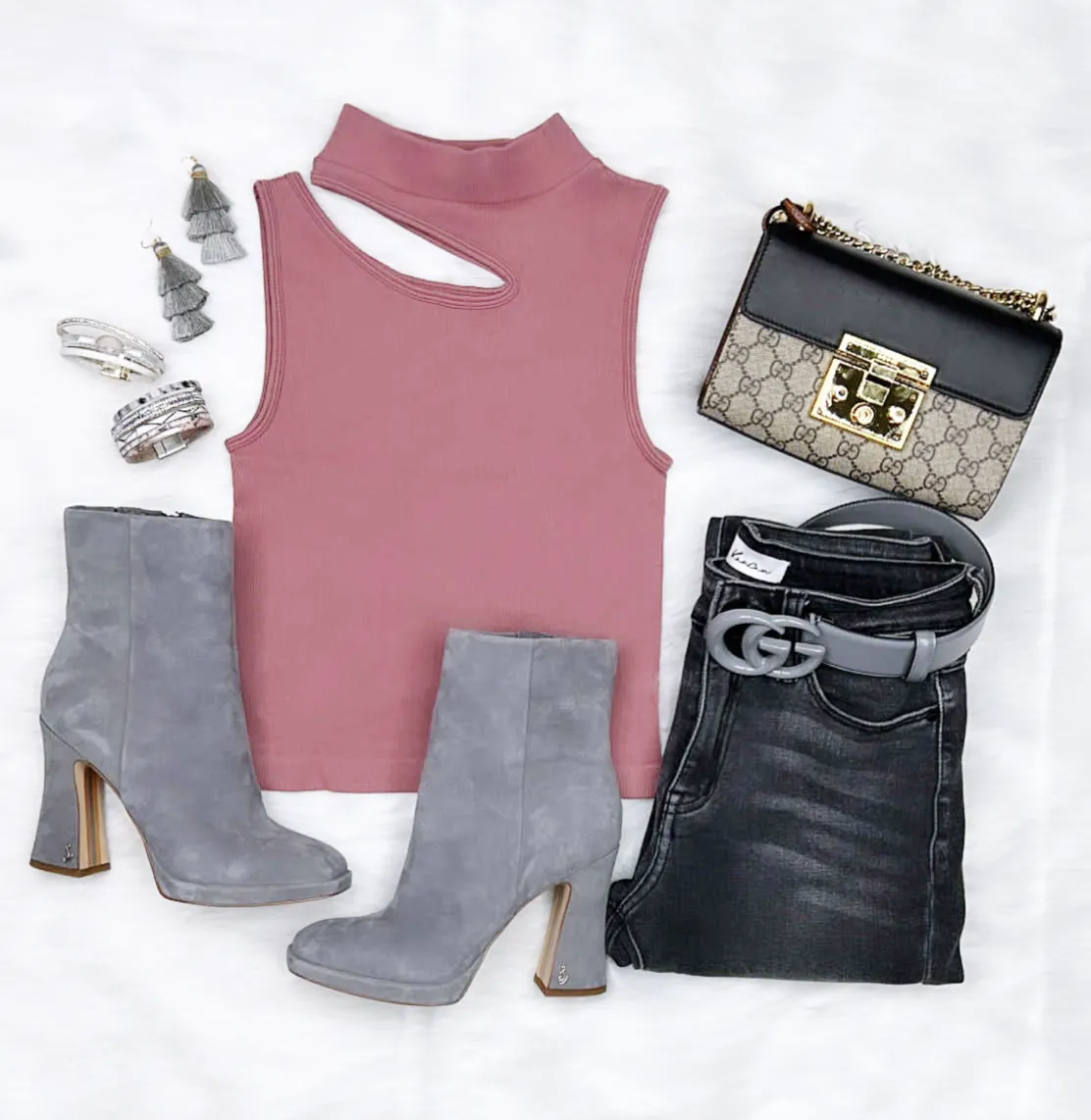 Unexpected Outcome Cropped Tank Top