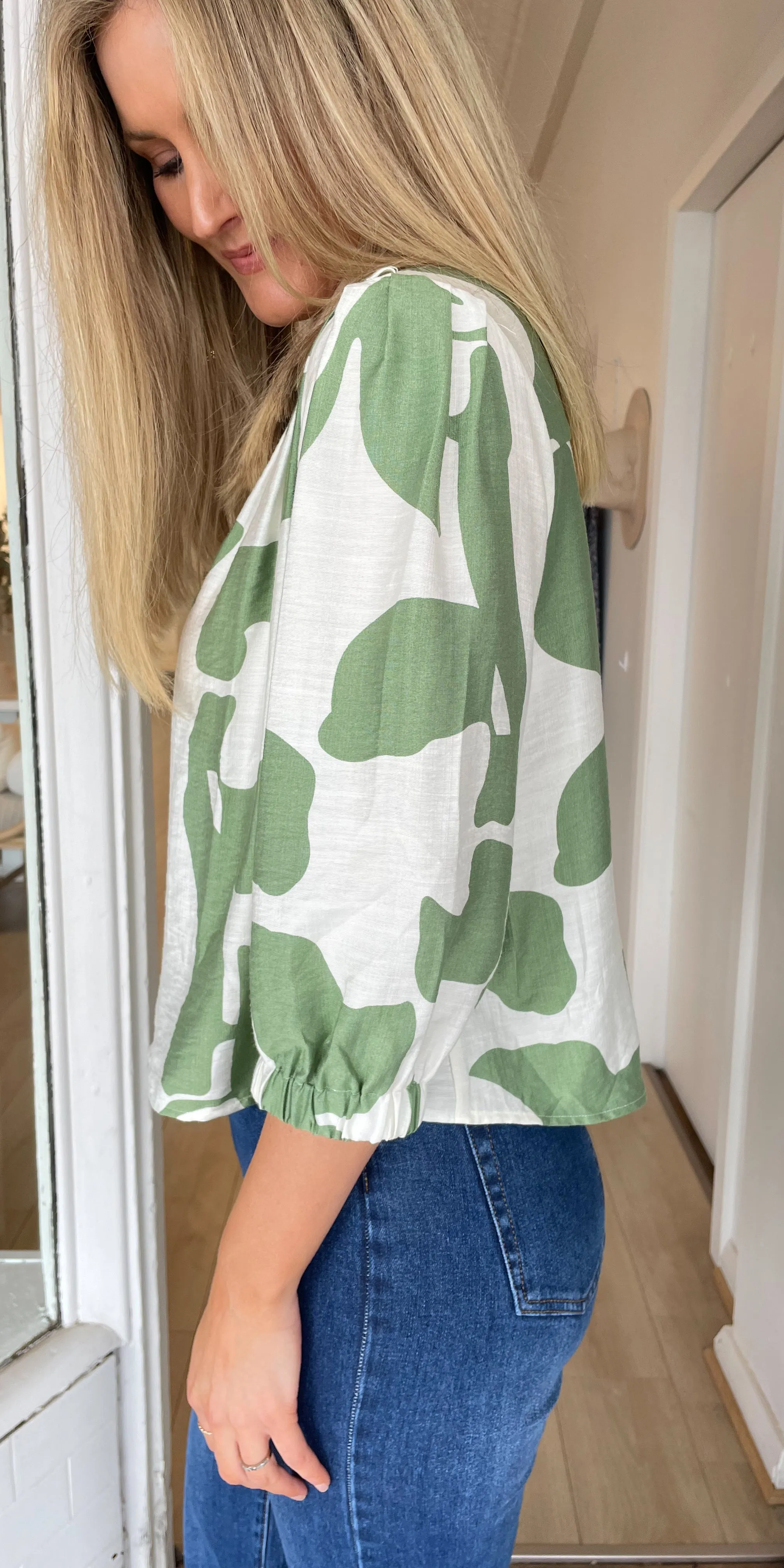 Valentina top - green