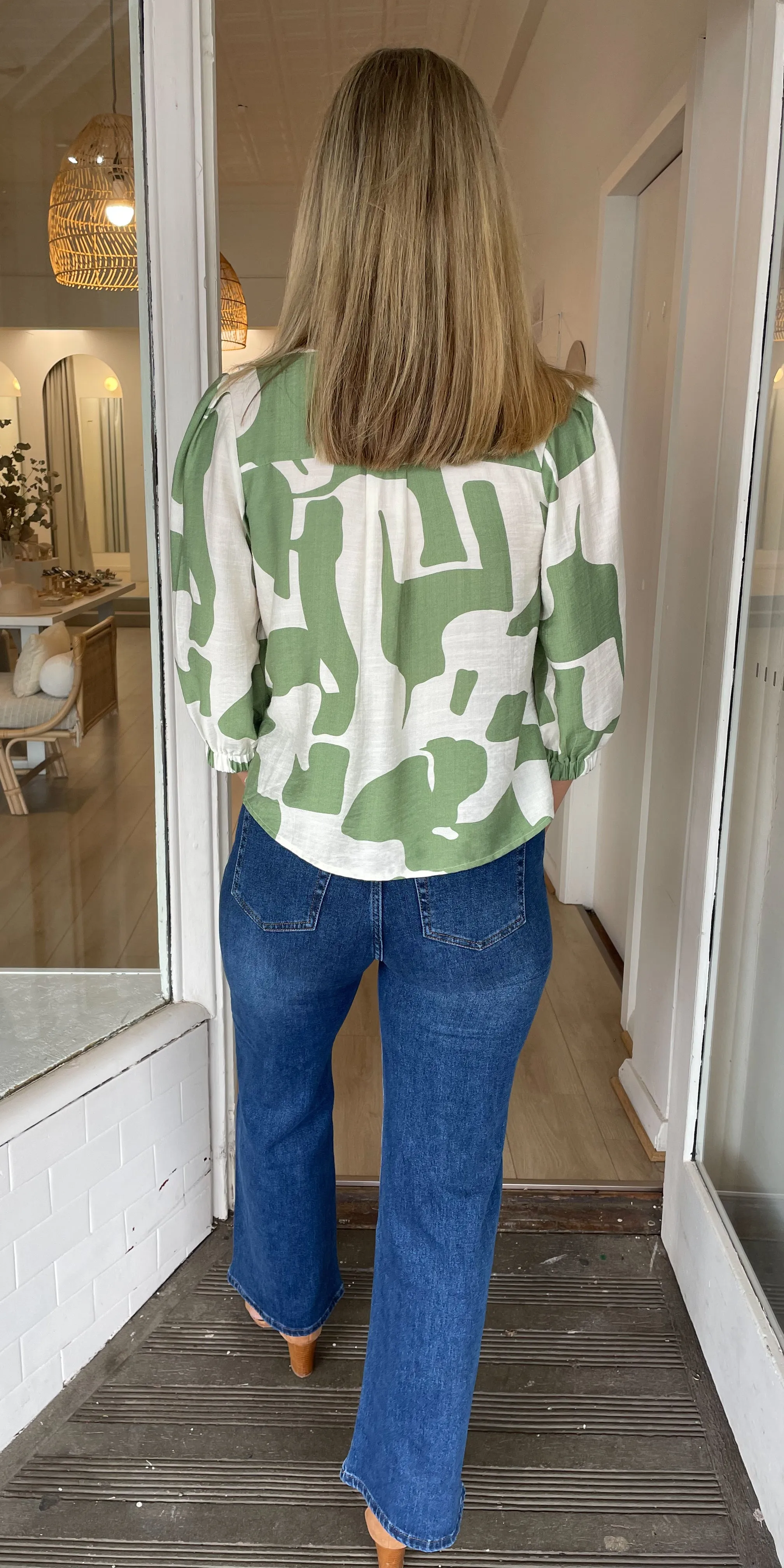 Valentina top - green