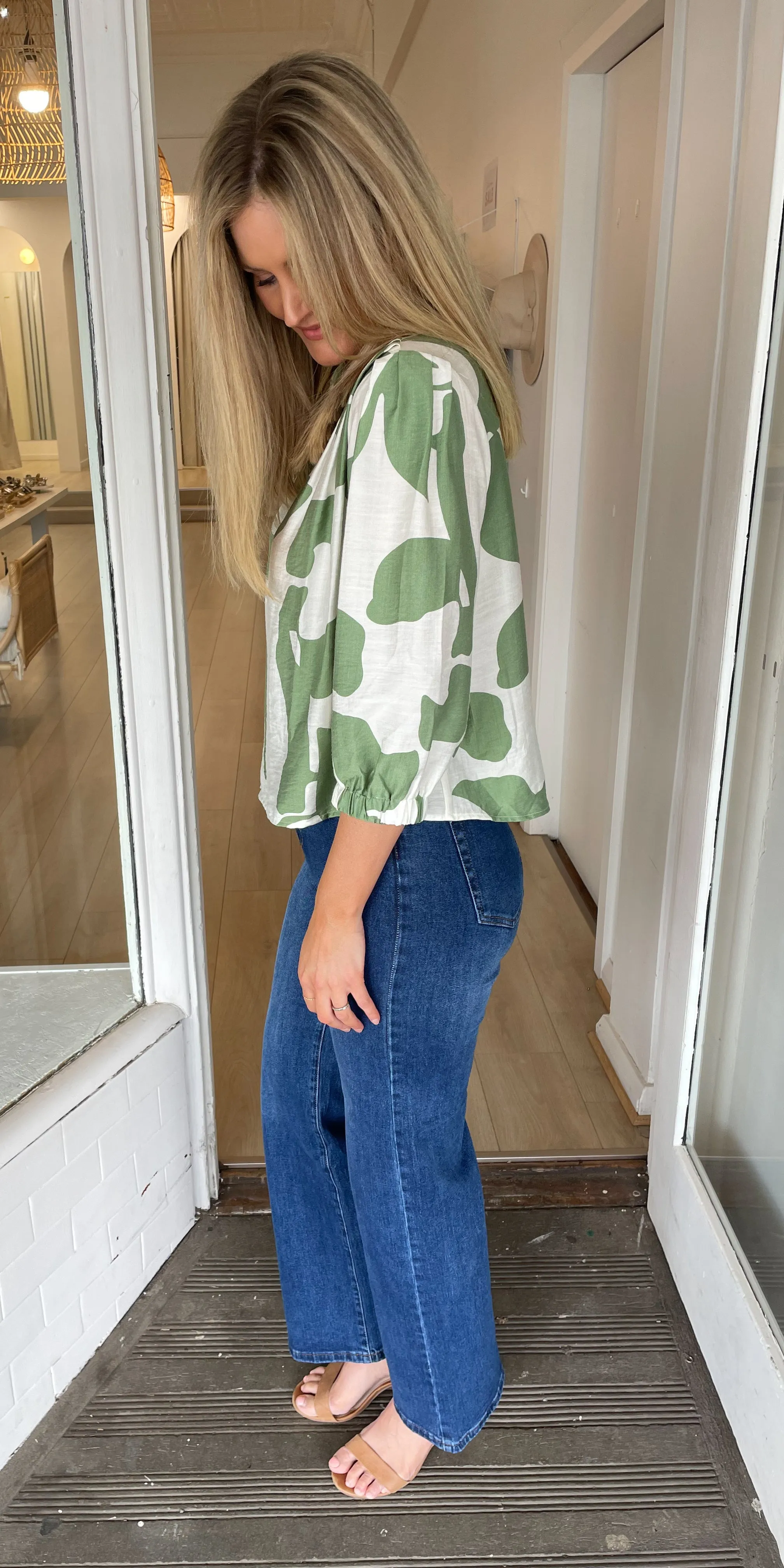 Valentina top - green