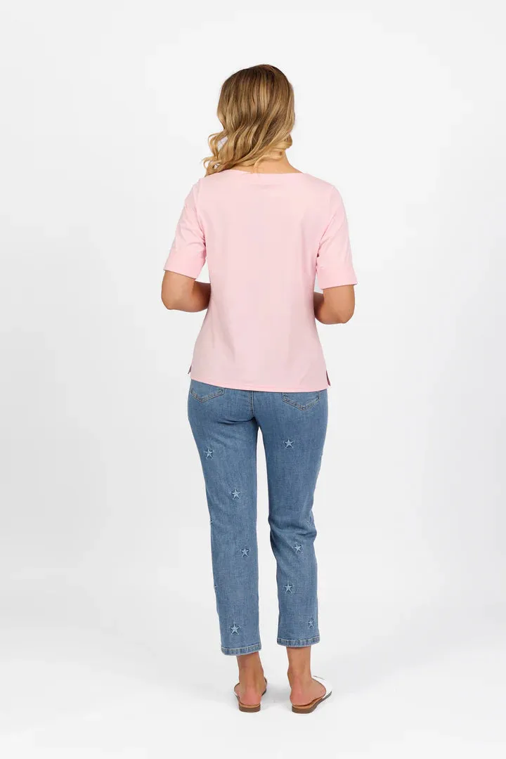 Vassalli Boat Neck Top