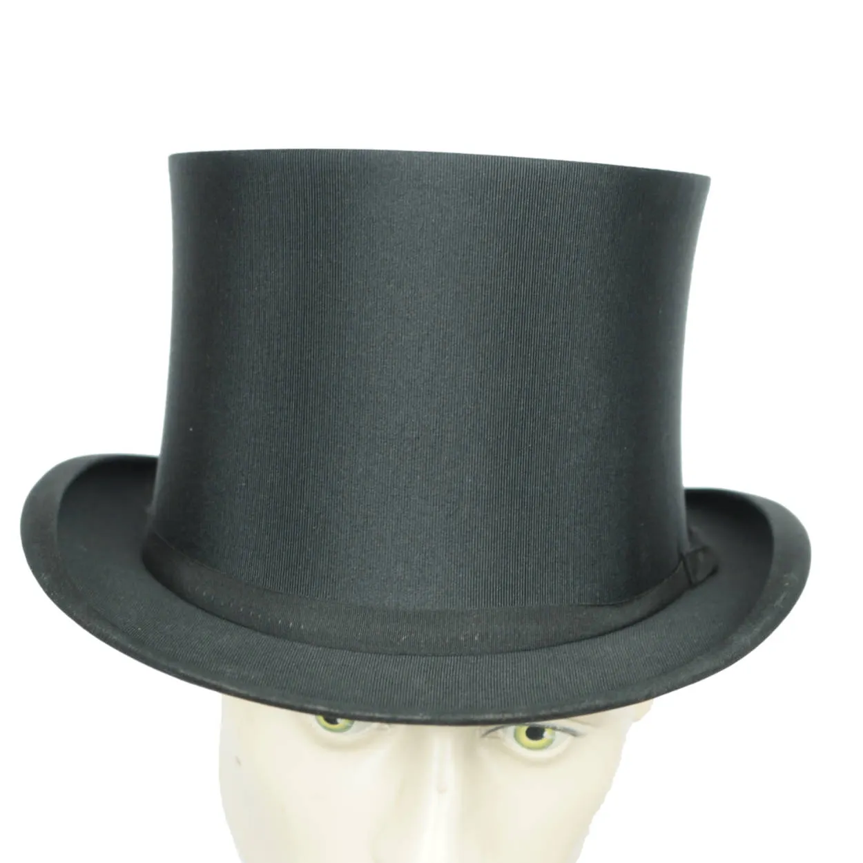 Vintage Silk Top Hat Collapsible Woodrow Made in England for Holt Renfrew Sz XXL
