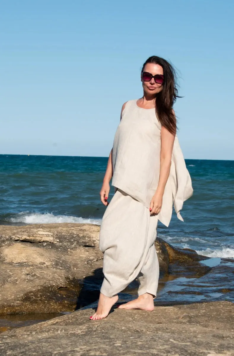 VIOLET Linen Top