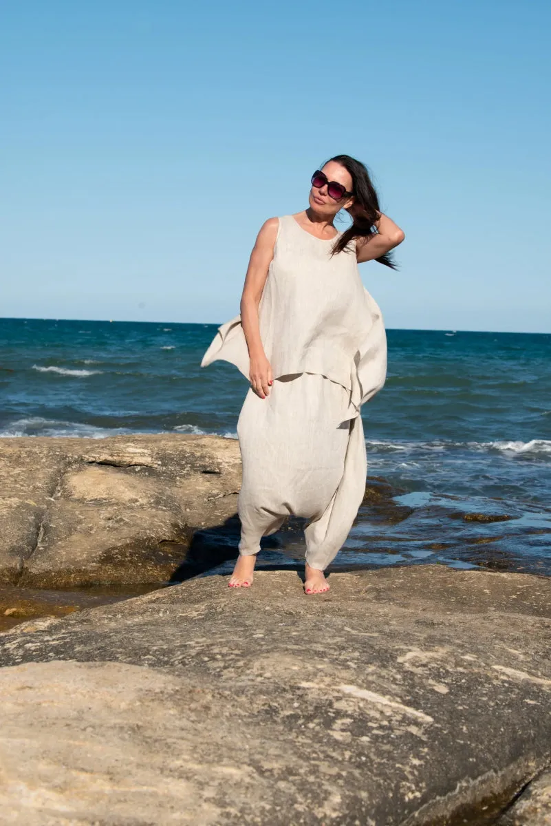 VIOLET Linen Top
