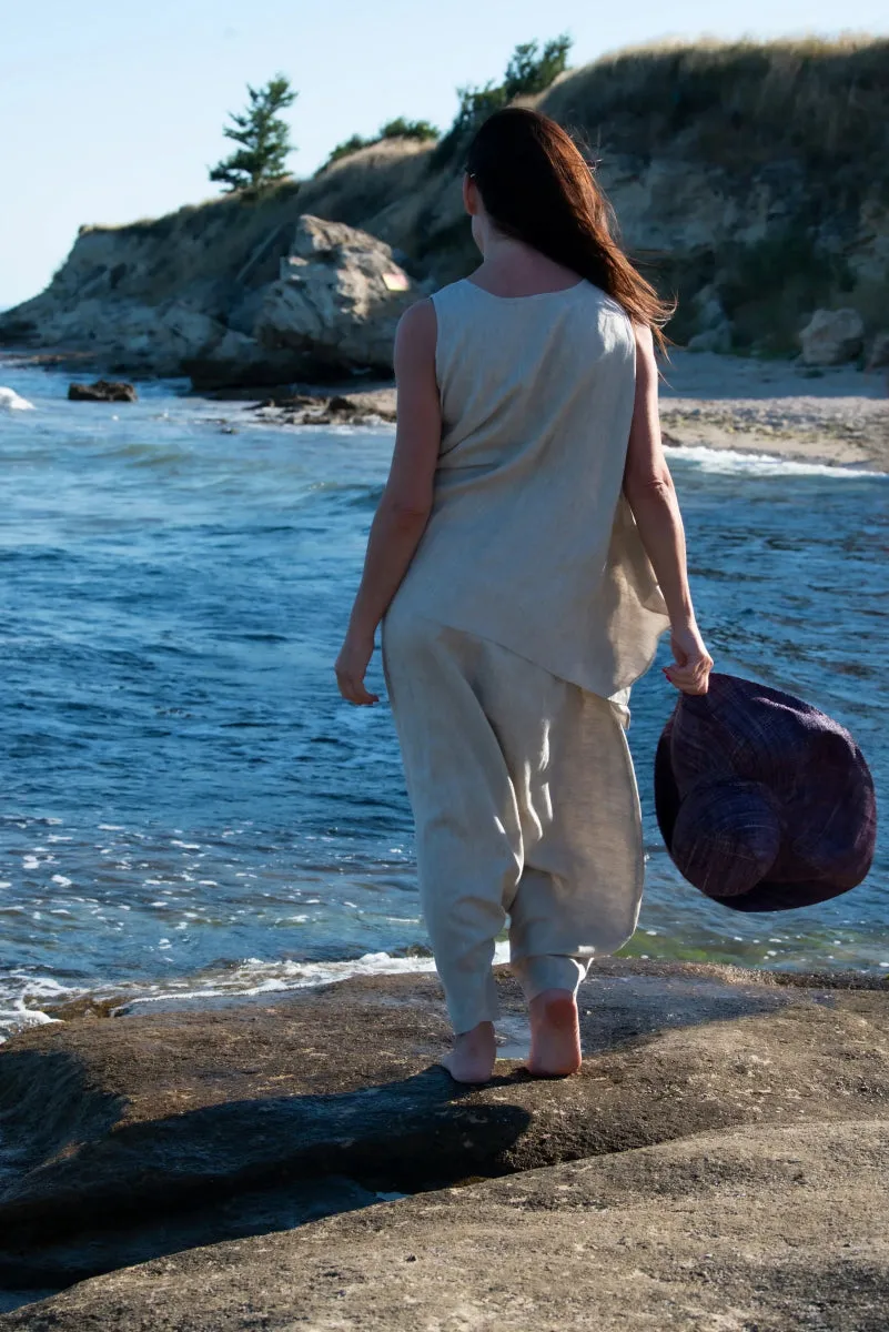 VIOLET Linen Top