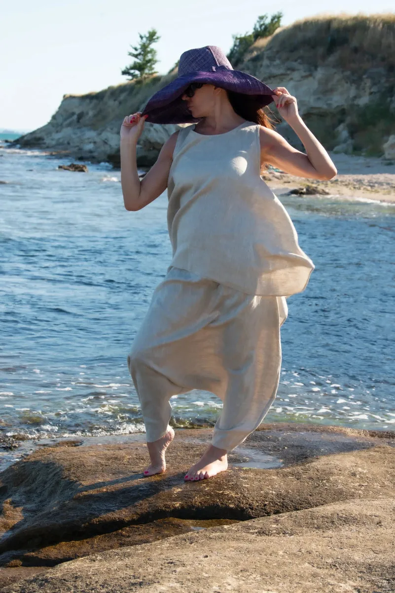 VIOLET Linen Top