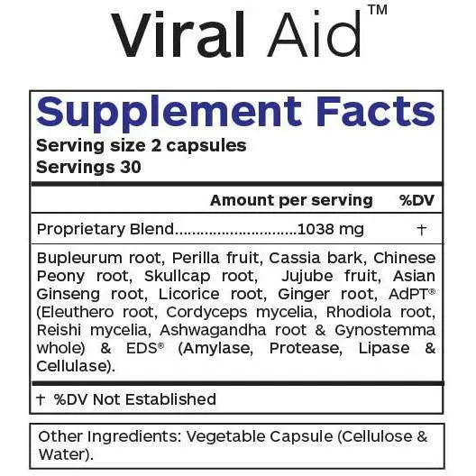 Viral Aid 60 caps by Professional Botanicals