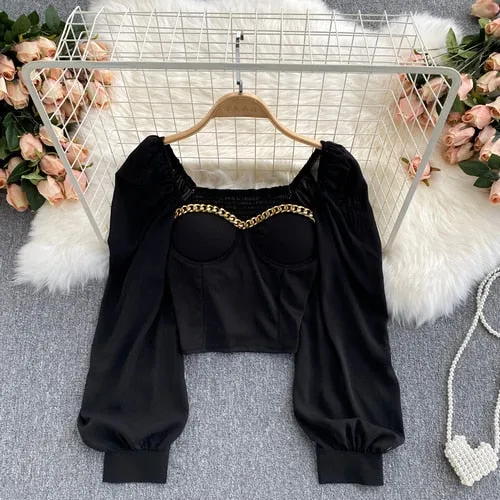 Visit Me This Evening Blouse