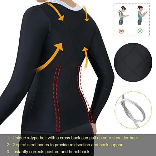 Waist Trainer Corset & Upper Arm Shaper Compression Top