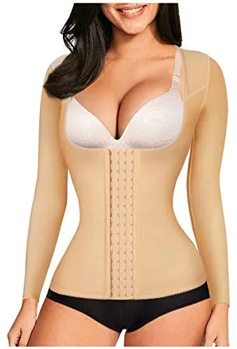 Waist Trainer Corset & Upper Arm Shaper Compression Top