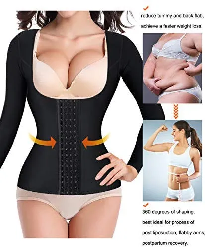 Waist Trainer Corset & Upper Arm Shaper Compression Top