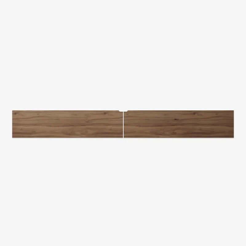 WALNUT SPLIT TOP FOR BESTA (FOR 2 SIDES)   CABLE MANAGEMENT | SET OF 2