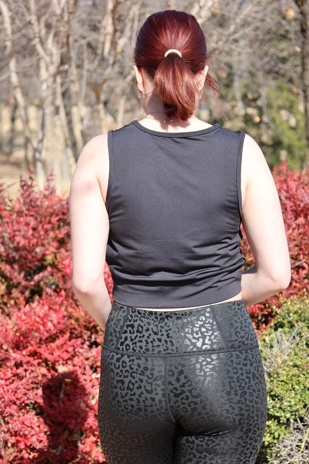 When We Crossed Paths Tank Athletic Top