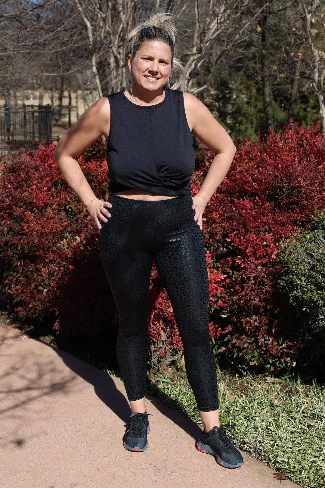 When We Crossed Paths Tank Athletic Top