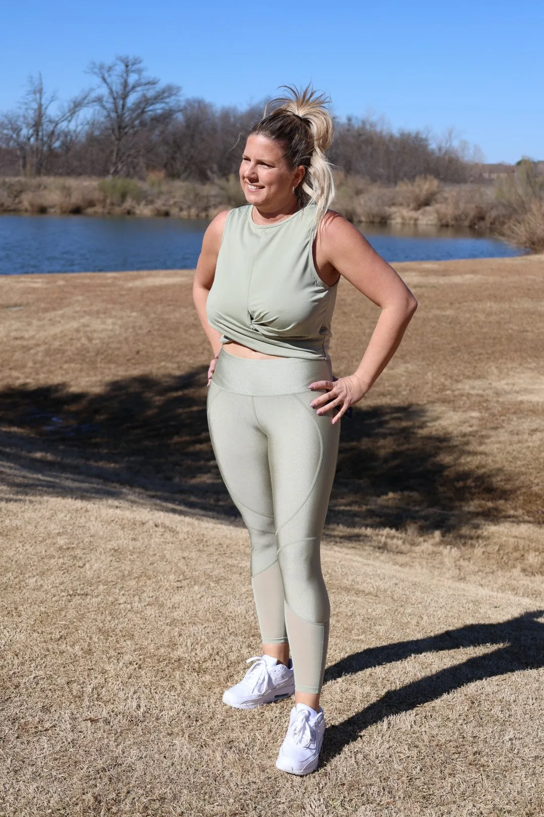 When We Crossed Paths Tank Athletic Top