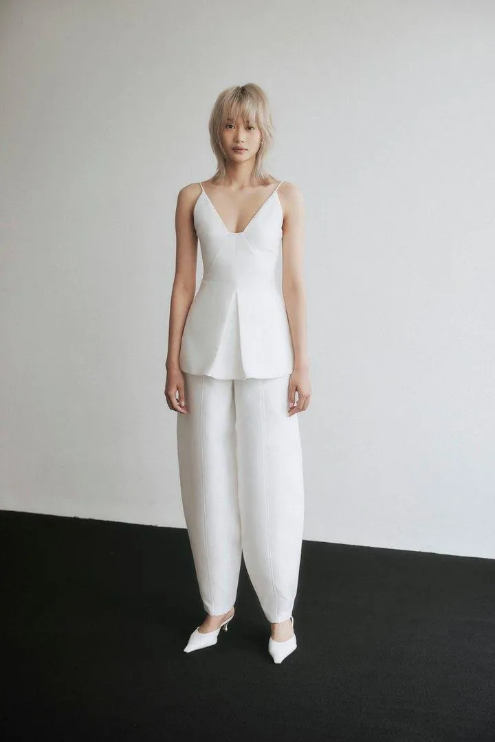White Cami Top-NATE