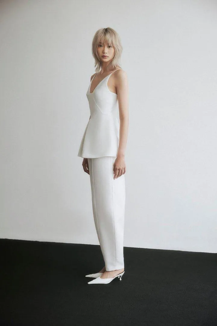 White Cami Top-NATE