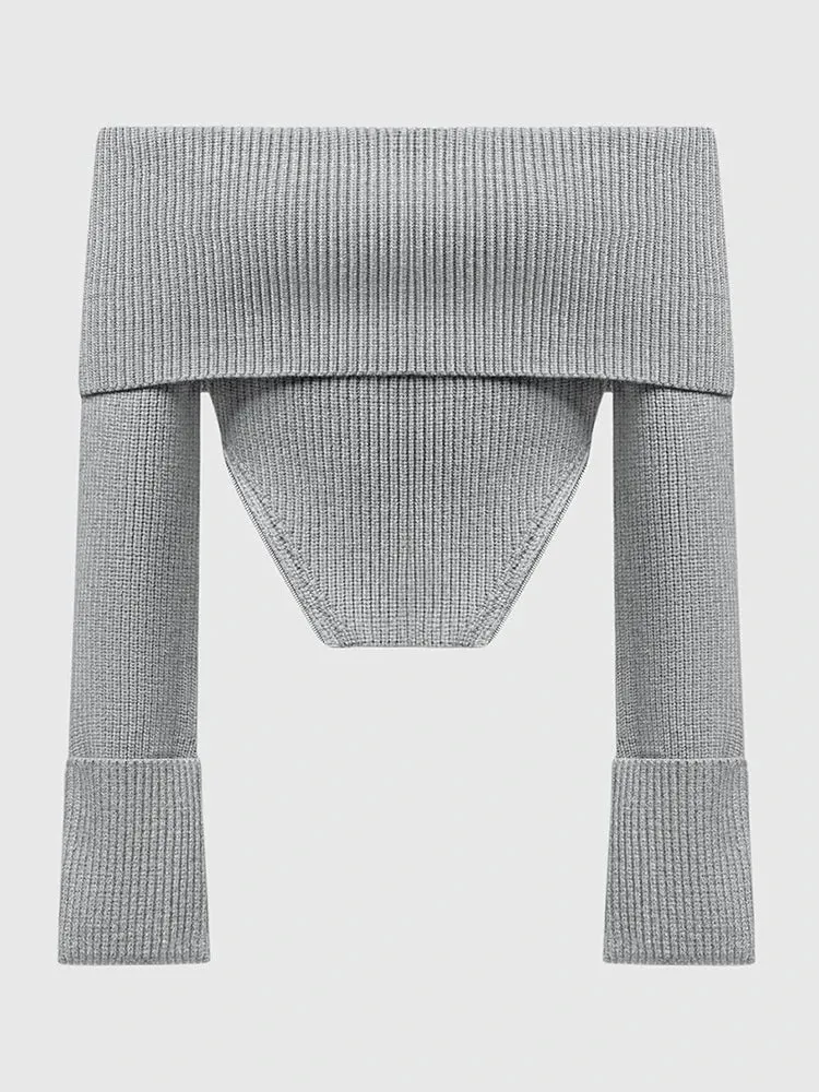 Wjczt 2024 JILLI KNITTED CROP TOP