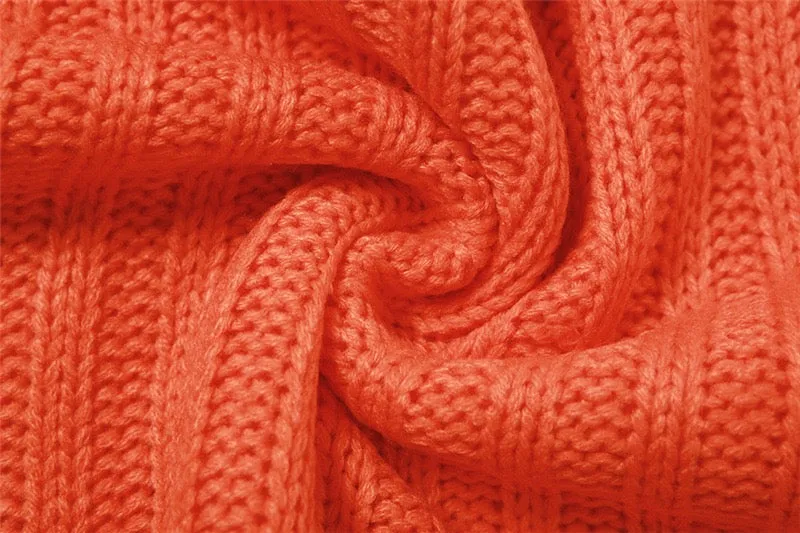 Women Skin-friendly Fabric Sweater Fashionable Orange Sweater by Kaja Clothing - Edana Top