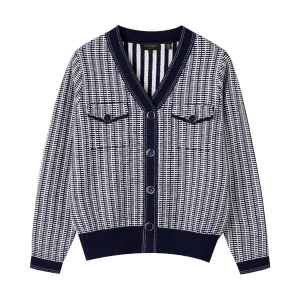 Women Wmk-Perdia-Aw20Tb999051 Pocket Jumper - Navy