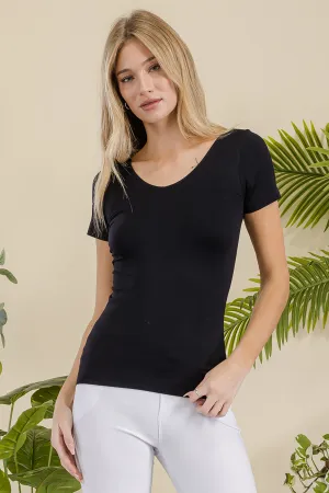 Women’s Essential Reversible Seamless Short Sleeve Top