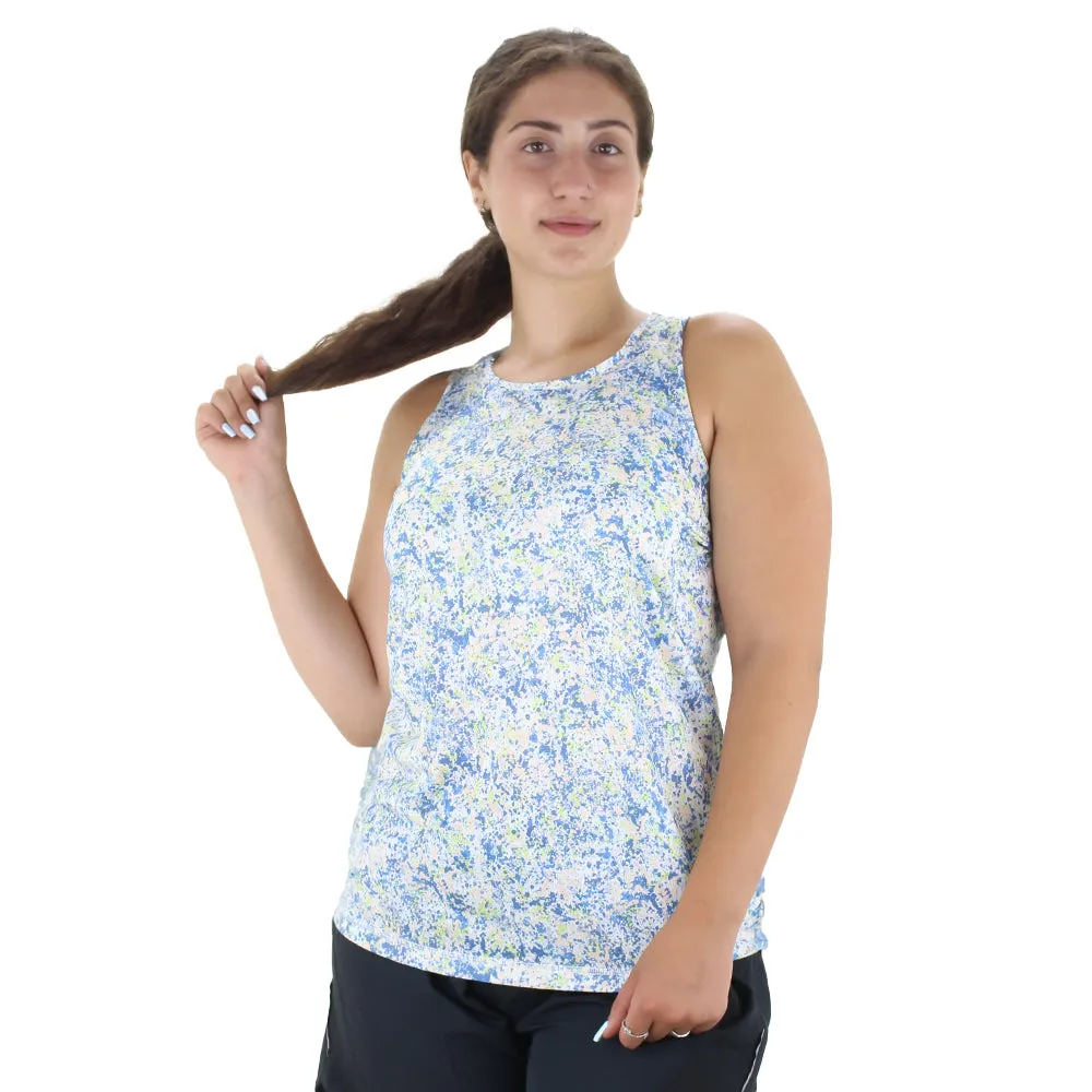 Women's Printed Sport Tank Top,Multi