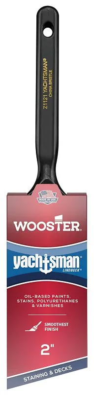 Wooster Z1121-2 Paint Brush, 2 in W, 2-7/16 in L Bristle, China Bristle, Sash Handle :EA: QUANTITY: 1