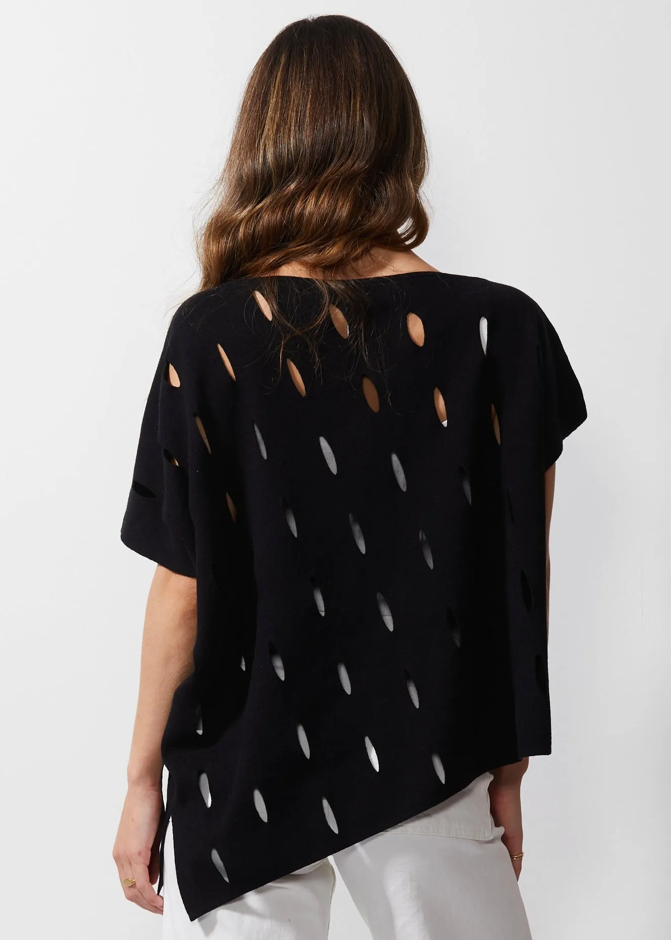 Z & P Holey Top - Black