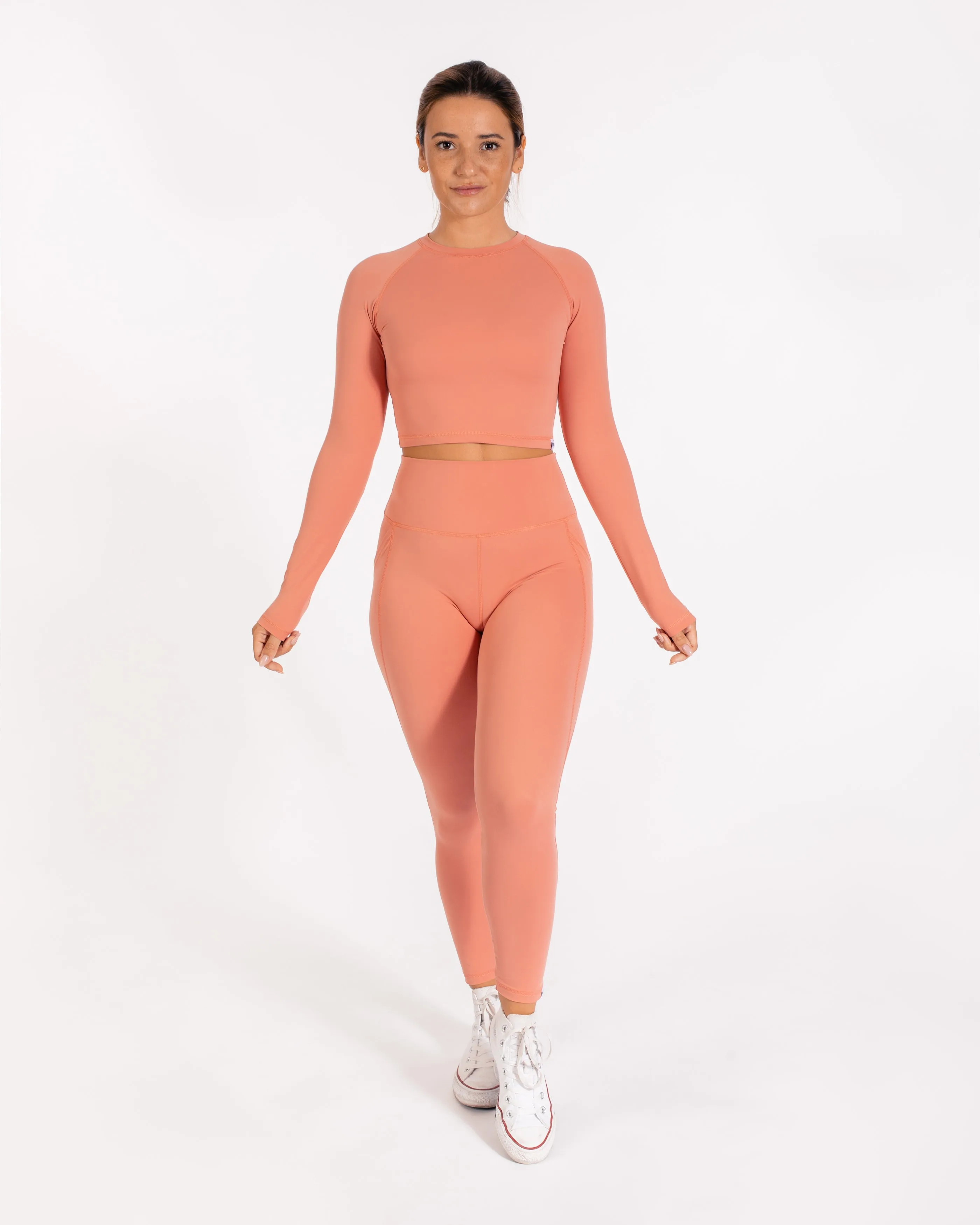 Zen Crop Top - Blush