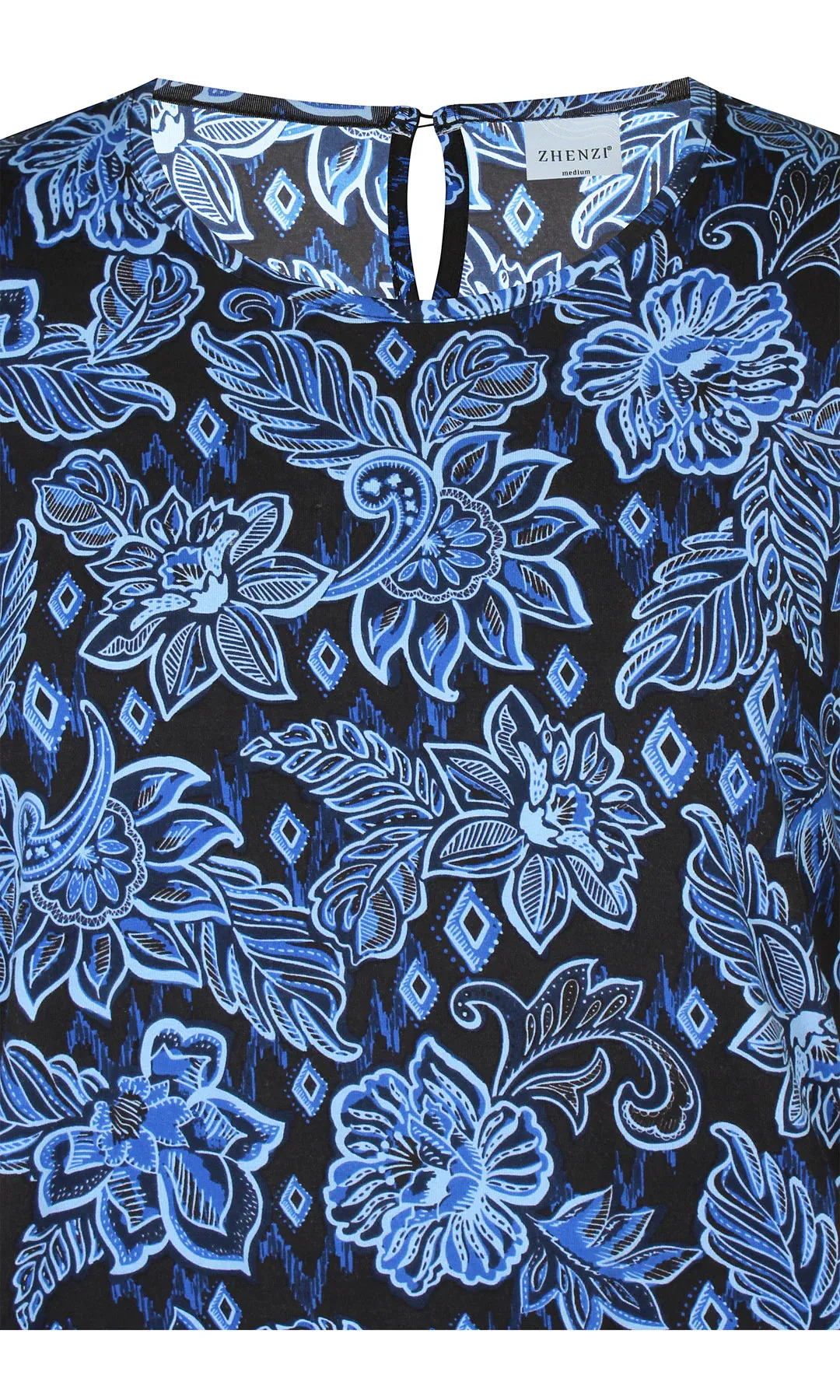 Zhenzi Dell blouse blauw