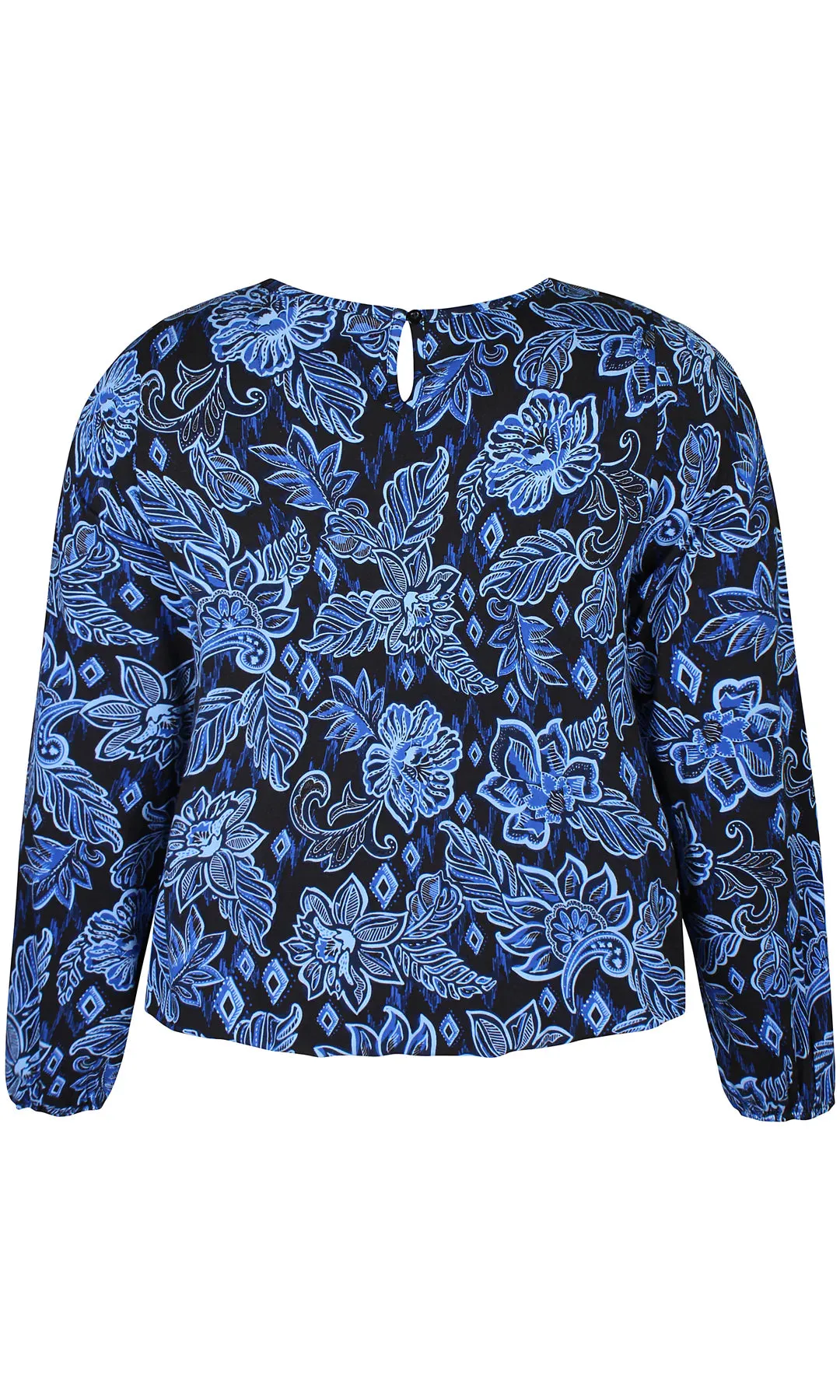 Zhenzi Dell blouse blauw